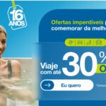 Aniversário 16 anos Azul Viagens! Várias promoções no dia de hoje