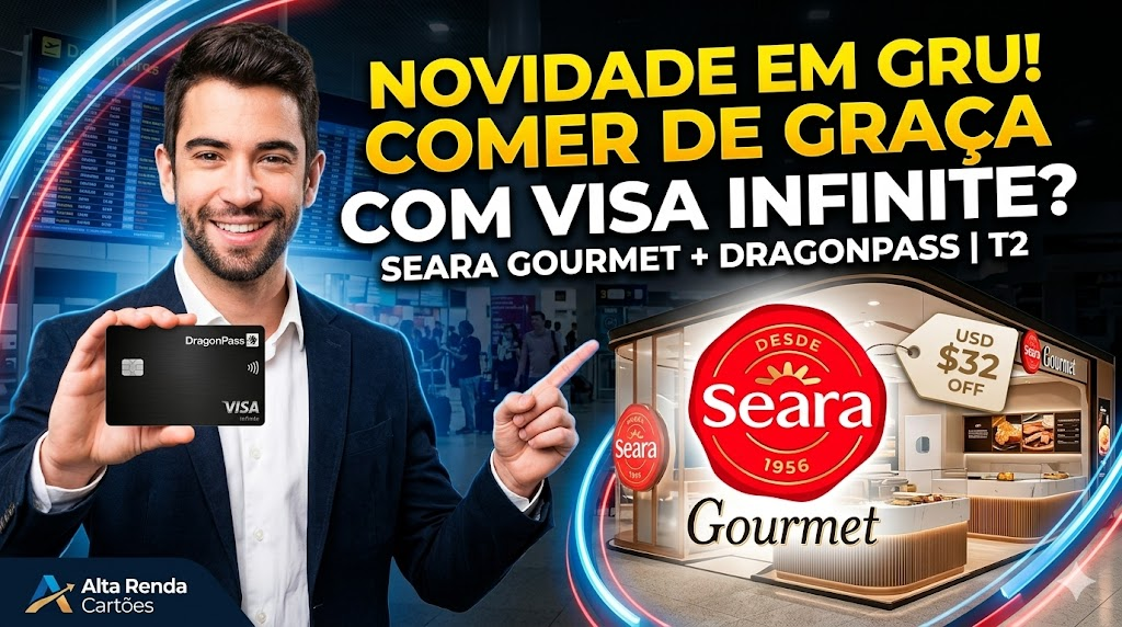 Mais uma novidade no Aeroporto de Guarulhos Terminal 2! Restaurante…