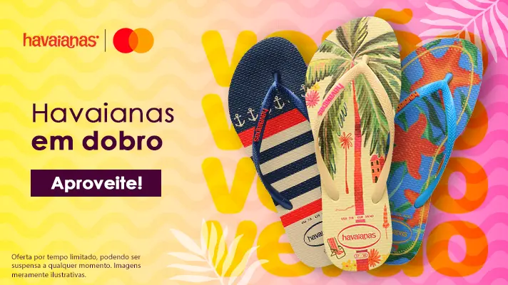 Ainda da tempo!Compre uma Havainas e ganhe outra! A gratuidade&hellip;