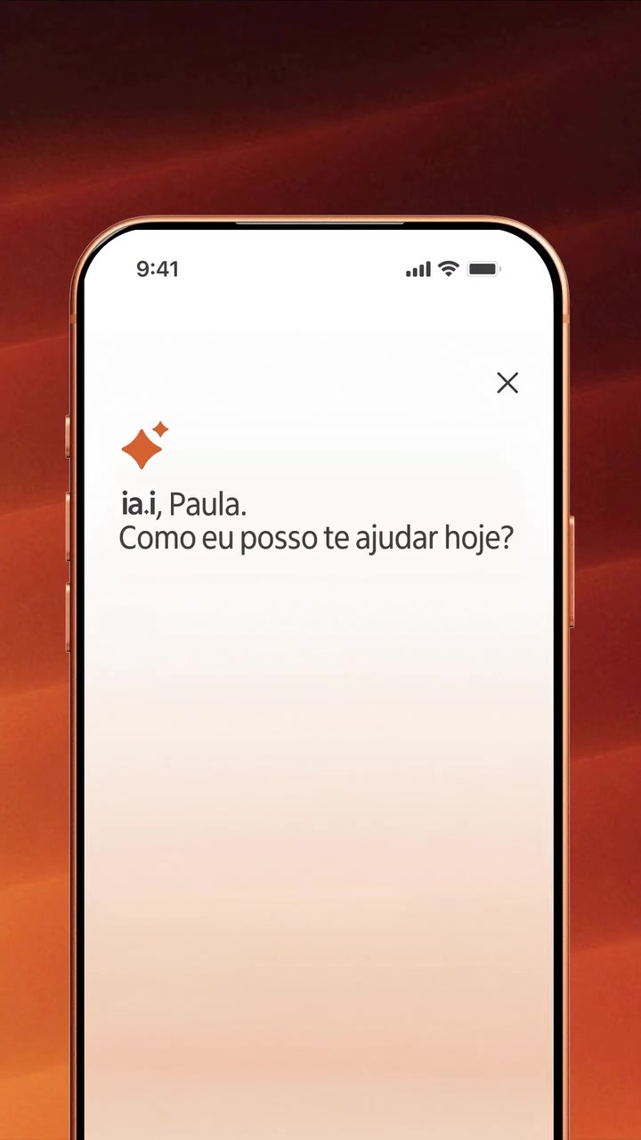 Tela de abertura da ia.i: Como eu posso te ajudar hoje?
