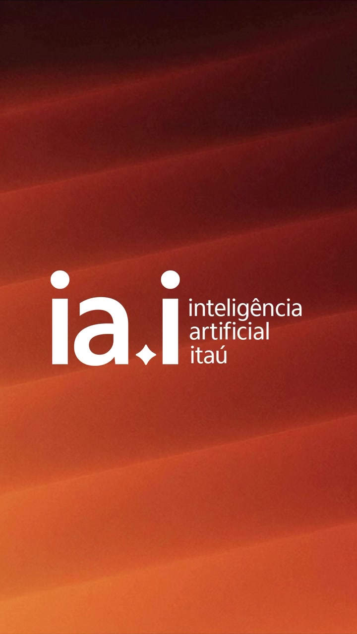 Logo da ia.i, inteligência artificial do Itaú