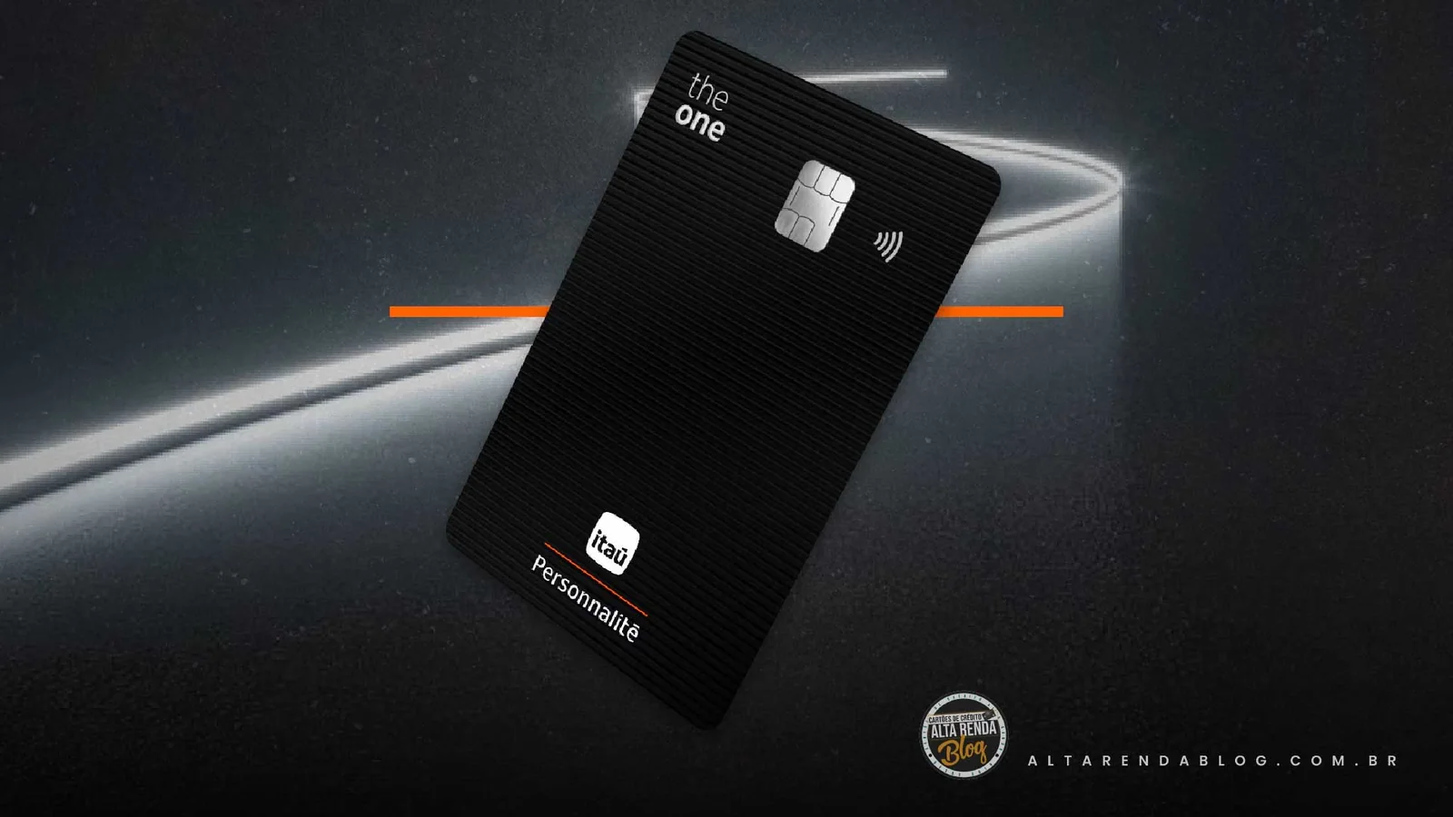 Cartão Itaú Personnalité The One Mastercard Black de metal