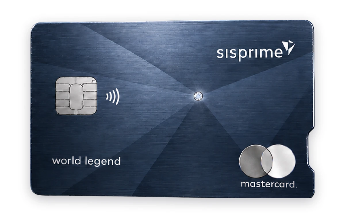 Cartão Sisprime World Legend Mastercard